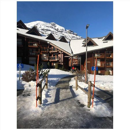 Bel Appartement En Residence Les Contamines-Montjoie Bagian luar foto
