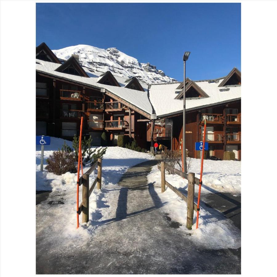 Bel Appartement En Residence Les Contamines-Montjoie Bagian luar foto