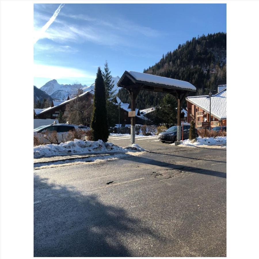 Bel Appartement En Residence Les Contamines-Montjoie Bagian luar foto