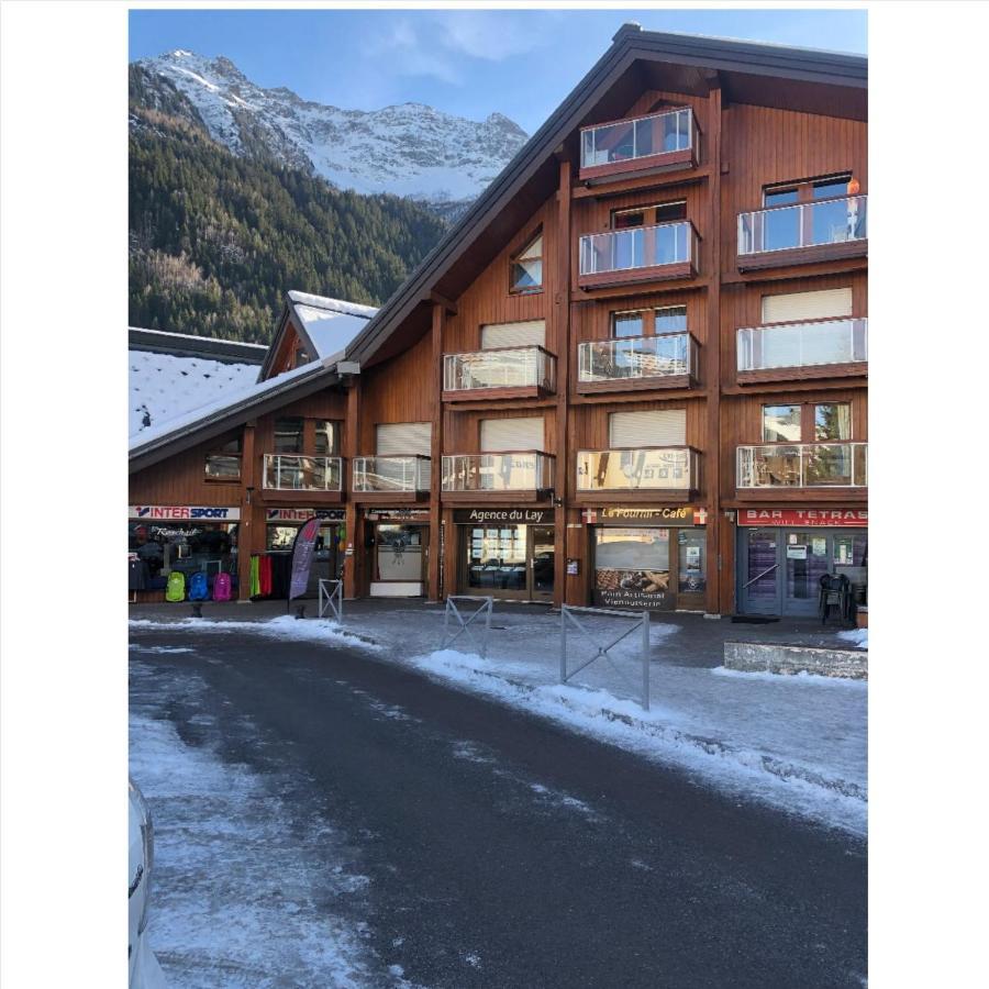 Bel Appartement En Residence Les Contamines-Montjoie Bagian luar foto