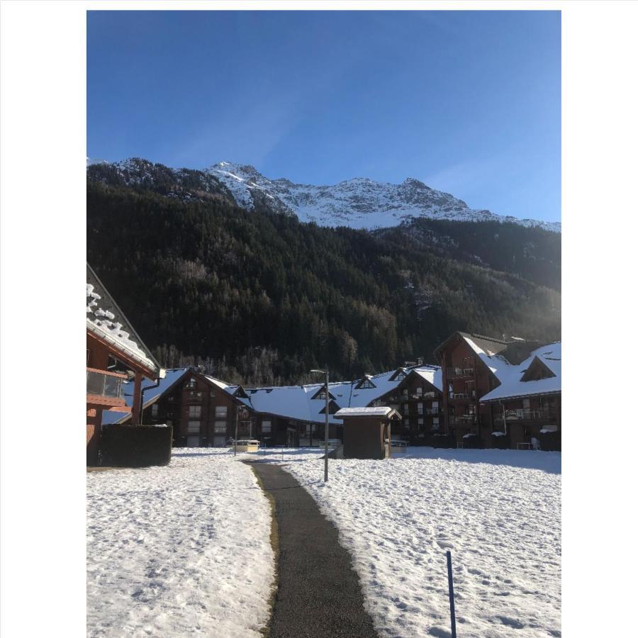 Bel Appartement En Residence Les Contamines-Montjoie Bagian luar foto